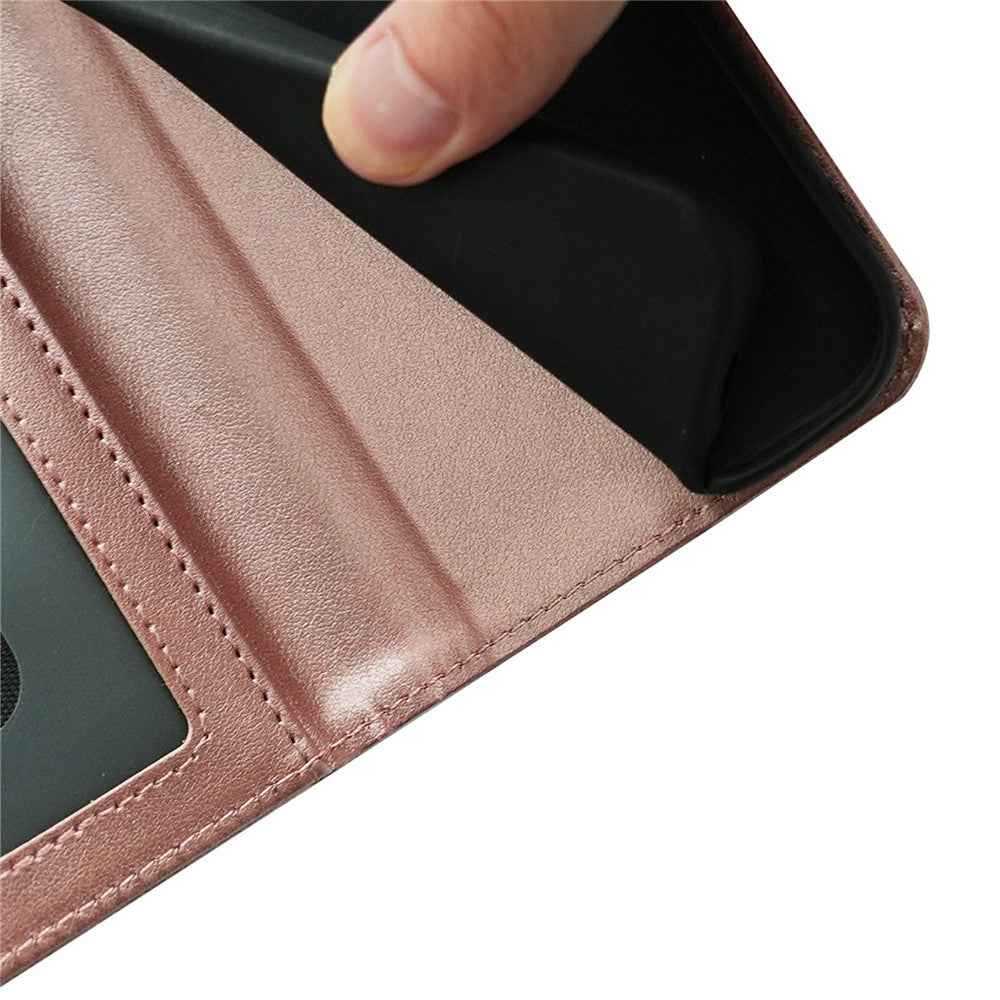 For Xiaomi 17 Pro Case Stand Card Holder Wallet Leather Phone Cover - Rose Gold