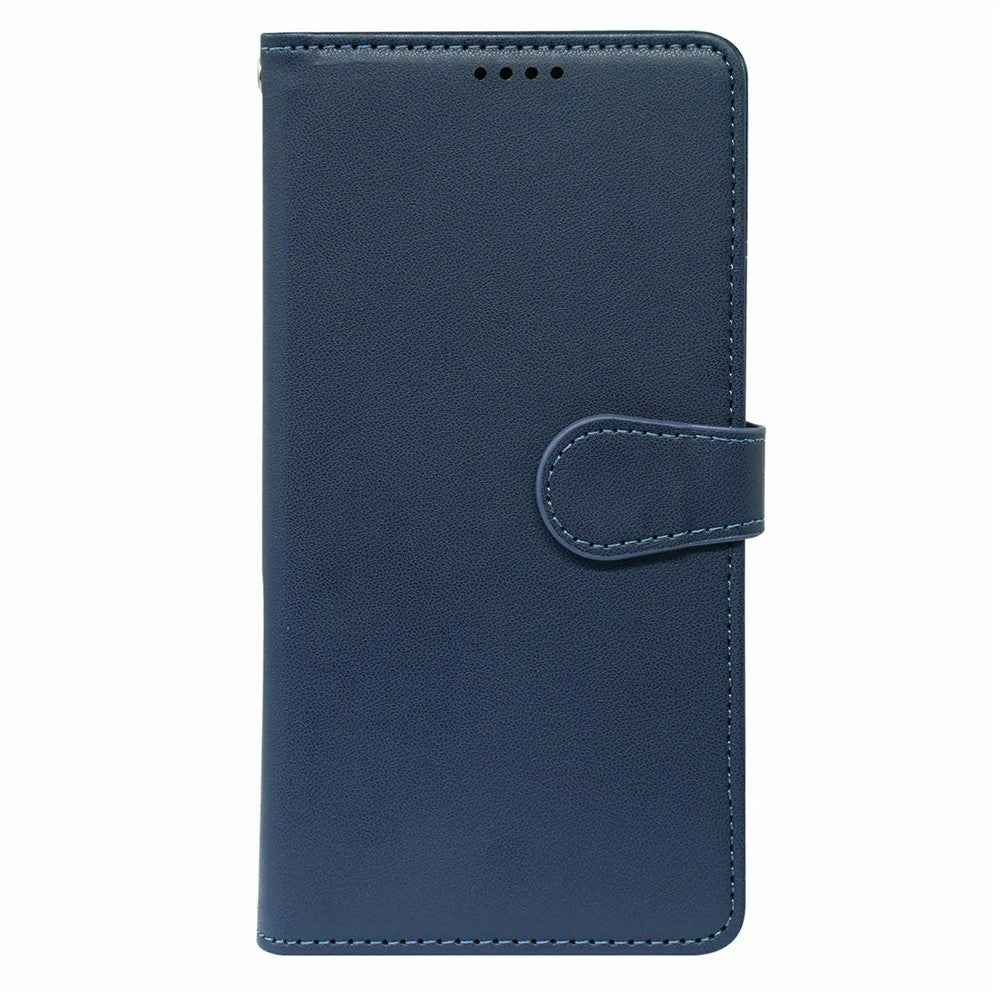 For Xiaomi 17 Pro Case with 9 Card Slots PU Leather Stand Phone Cover - Blue