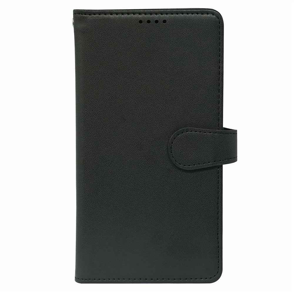 For Xiaomi 17 Pro Case with 9 Card Slots PU Leather Stand Phone Cover - Black