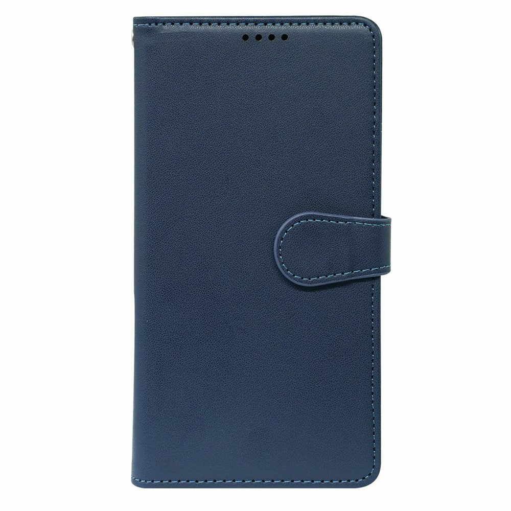 For Xiaomi 17 Pro Max Case with 9 Card Slots PU Leather Stand Phone Cover - Blue