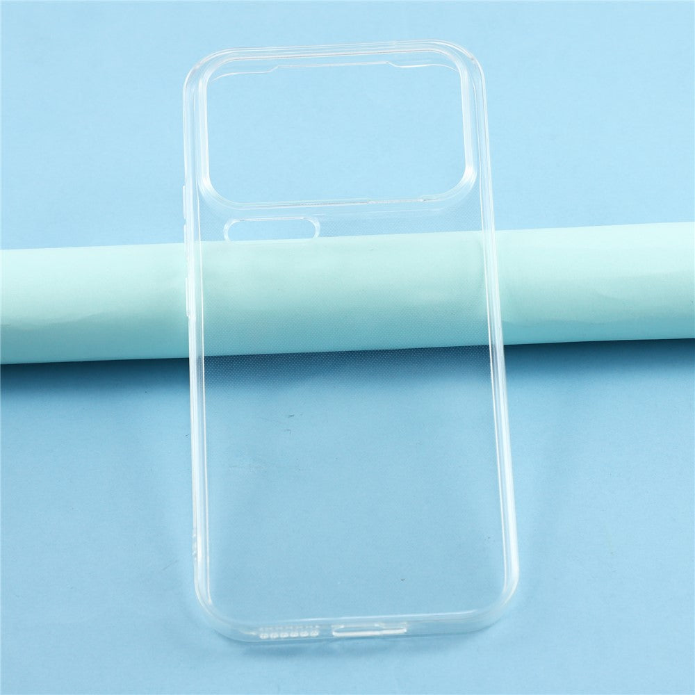 For Xiaomi 17 Pro Max Case Shockproof 1.5mm Thickness Clear TPU Phone Cover