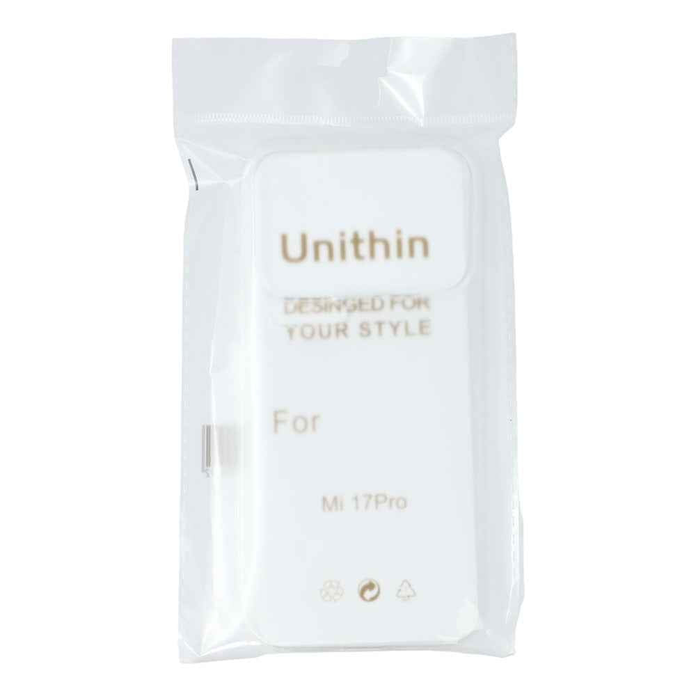 UNITHIN For Xiaomi 17 Pro Case 0.7mm Clear TPU Anti Drop Phone Cover Precise Cutouts