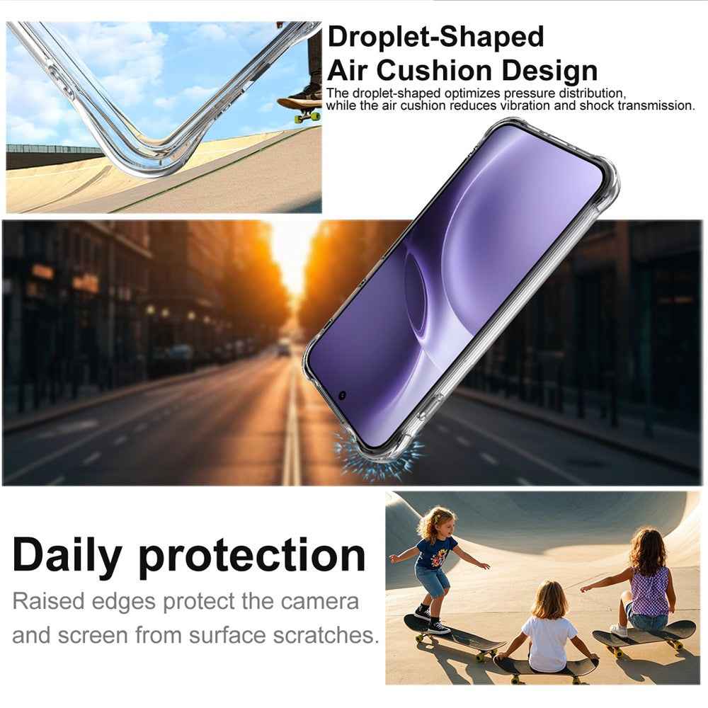 IMAK For vivo X300 Pro 5G Case TPU Phone Cover Airbag Shockproof Protection