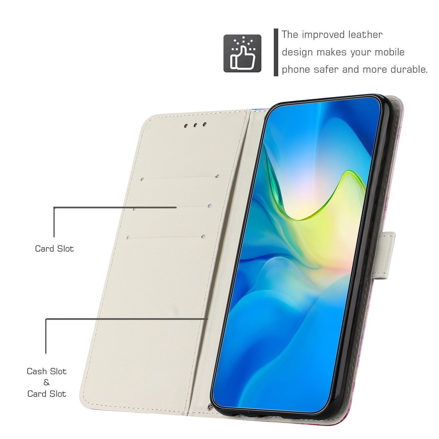 For Xiaomi Poco M8 Pro 5G / Redmi Note 15 Pro+ 5G (Global) Stand Case Marble Pattern PU Leather Wallet Phone Cover - Pink / Green