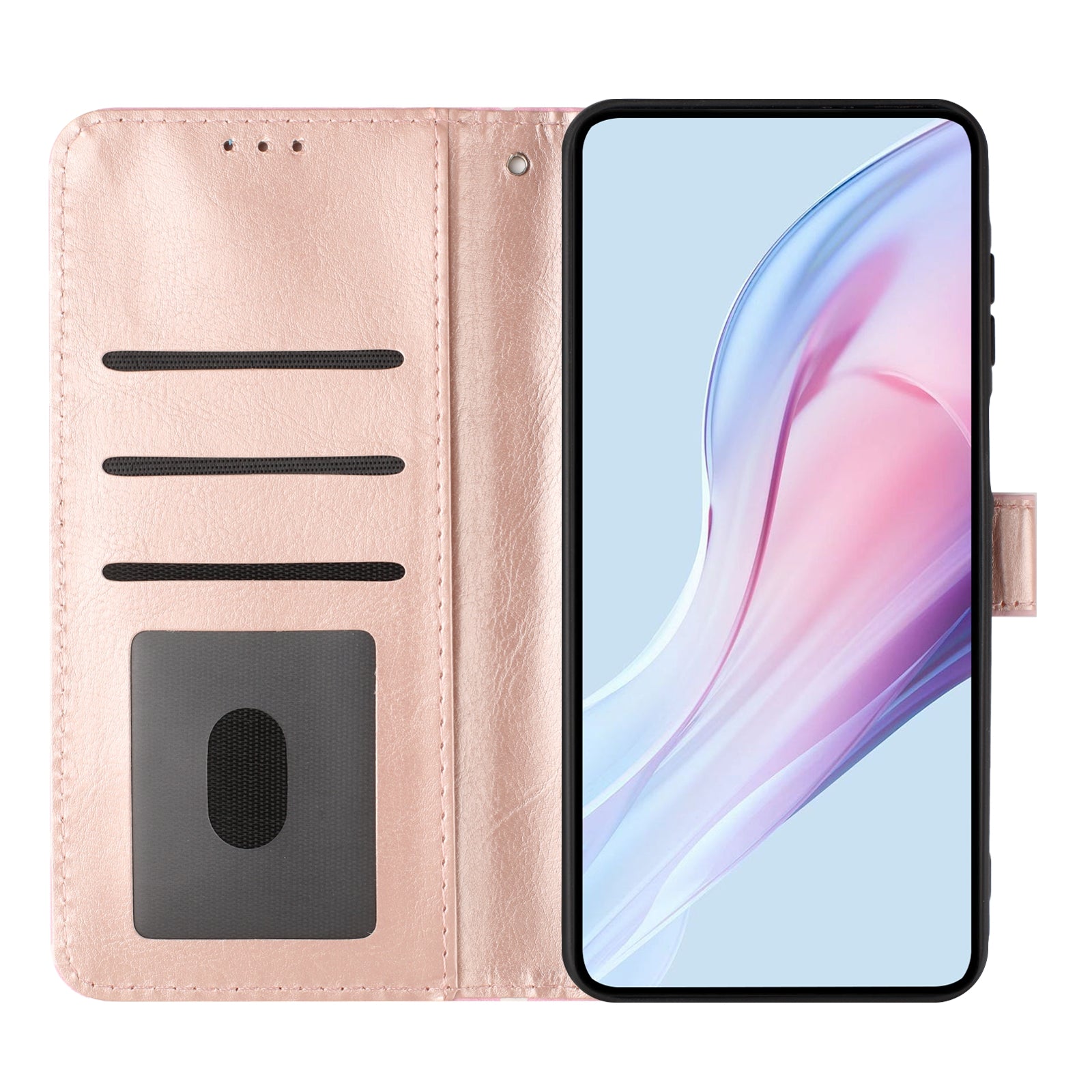 For Xiaomi Redmi Note 15 Pro 5G (Global) Leather Case Polka Dot Pattern Wallet Stand Folio Phone Cover - Pink
