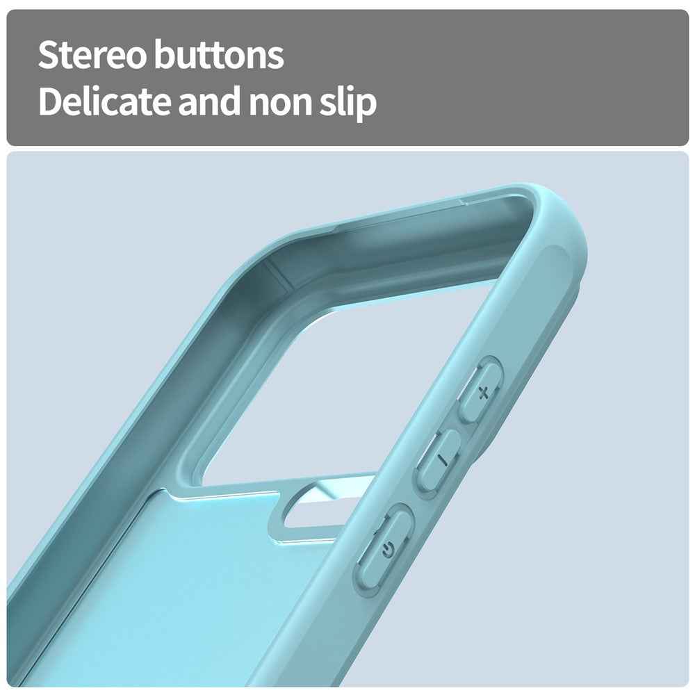For Xiaomi 17 Pro Case Drop Proof Airbags Frosted Translucent PC + TPU Phone Back Cover - Light Green