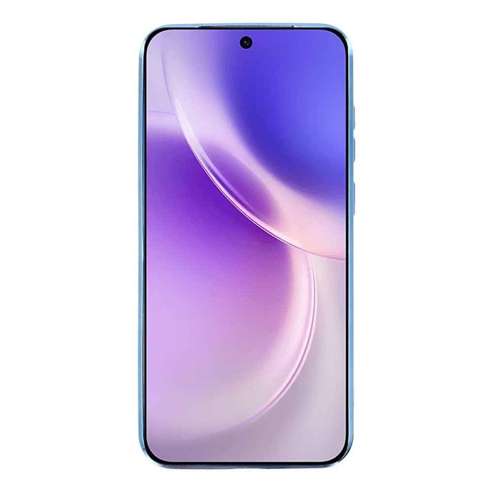 KADEM For vivo X300 5G Case Ring Kickstand TPU Flowers Phone Cover Gradient Glitter - Blue