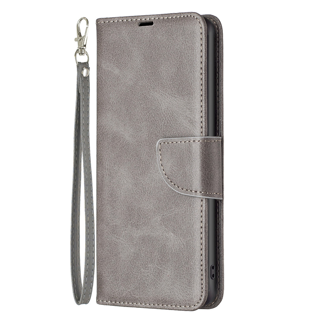 For Xiaomi Redmi Note 15 Pro 5G (Global) Case Shockproof PU Leather Cover with Wallet Card Slots - Grey
