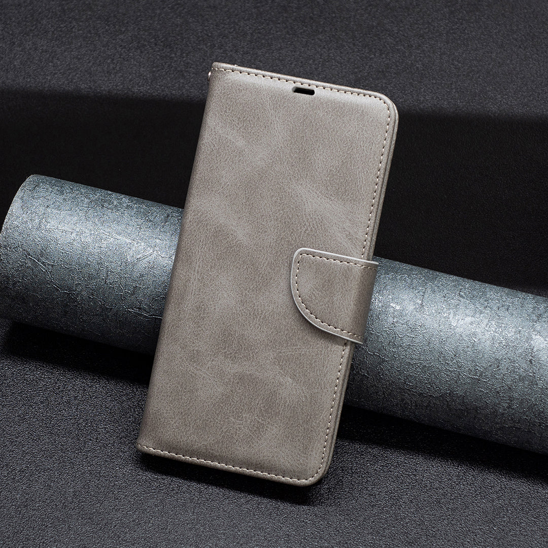 For Xiaomi Redmi Note 15 Pro 5G (Global) Case Shockproof PU Leather Cover with Wallet Card Slots - Grey