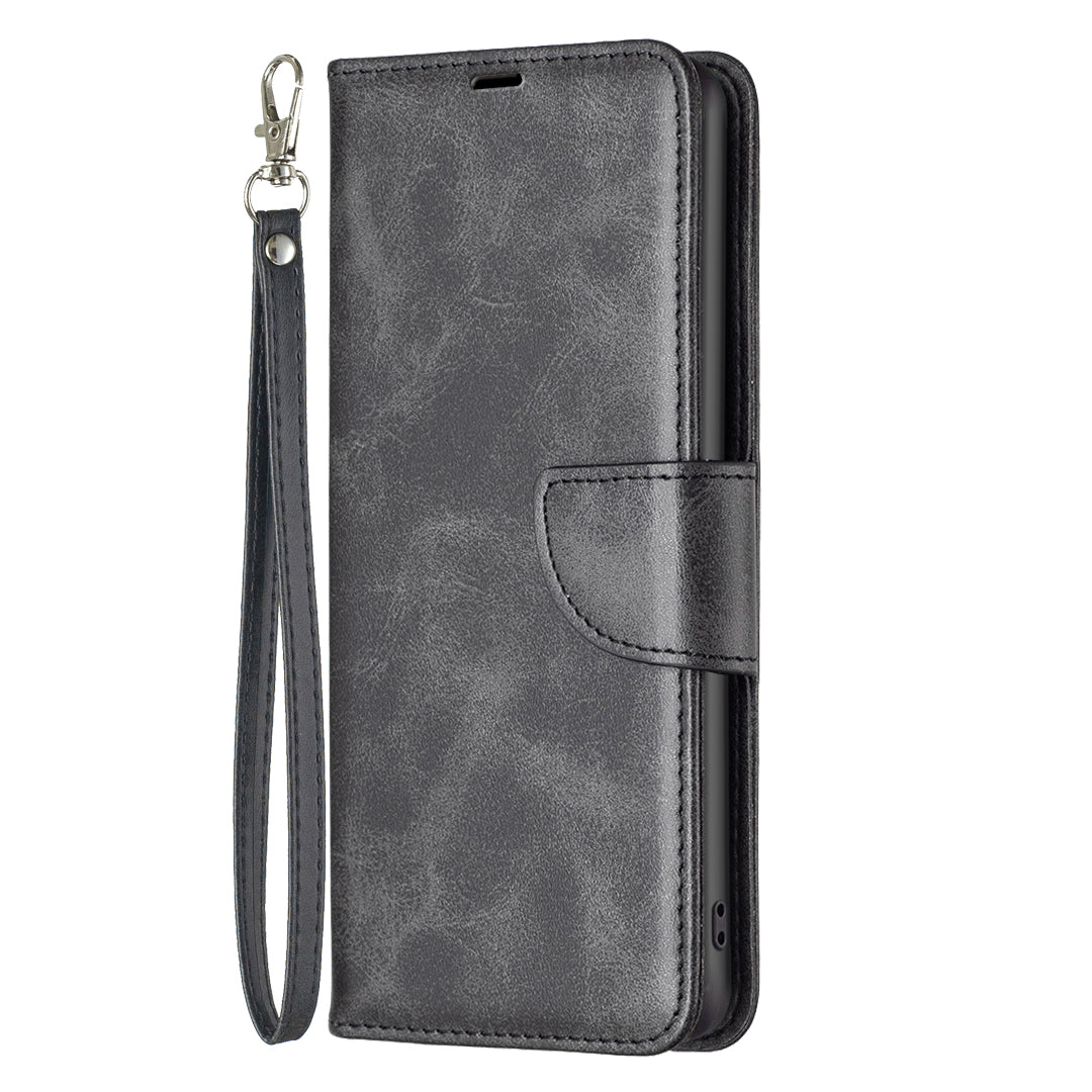 For Xiaomi Poco M8 Pro 5G / Redmi Note 15 Pro+ 5G (Global) Case Shockproof PU Leather Cover with Wallet Card Slots - Black