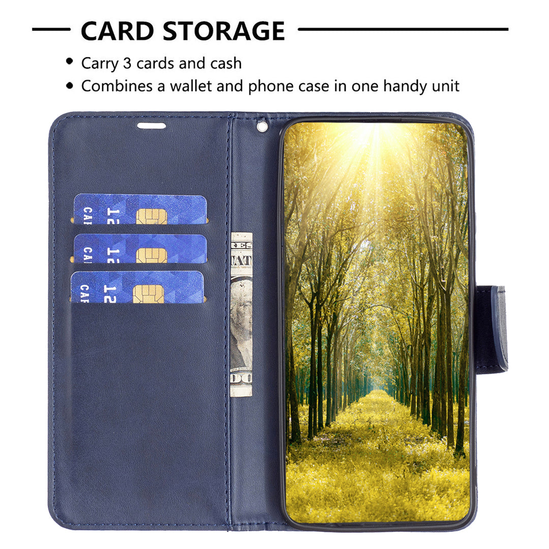 For Xiaomi Poco M8 Pro 5G / Redmi Note 15 Pro+ 5G (Global) Case Shockproof PU Leather Cover with Wallet Card Slots - Blue