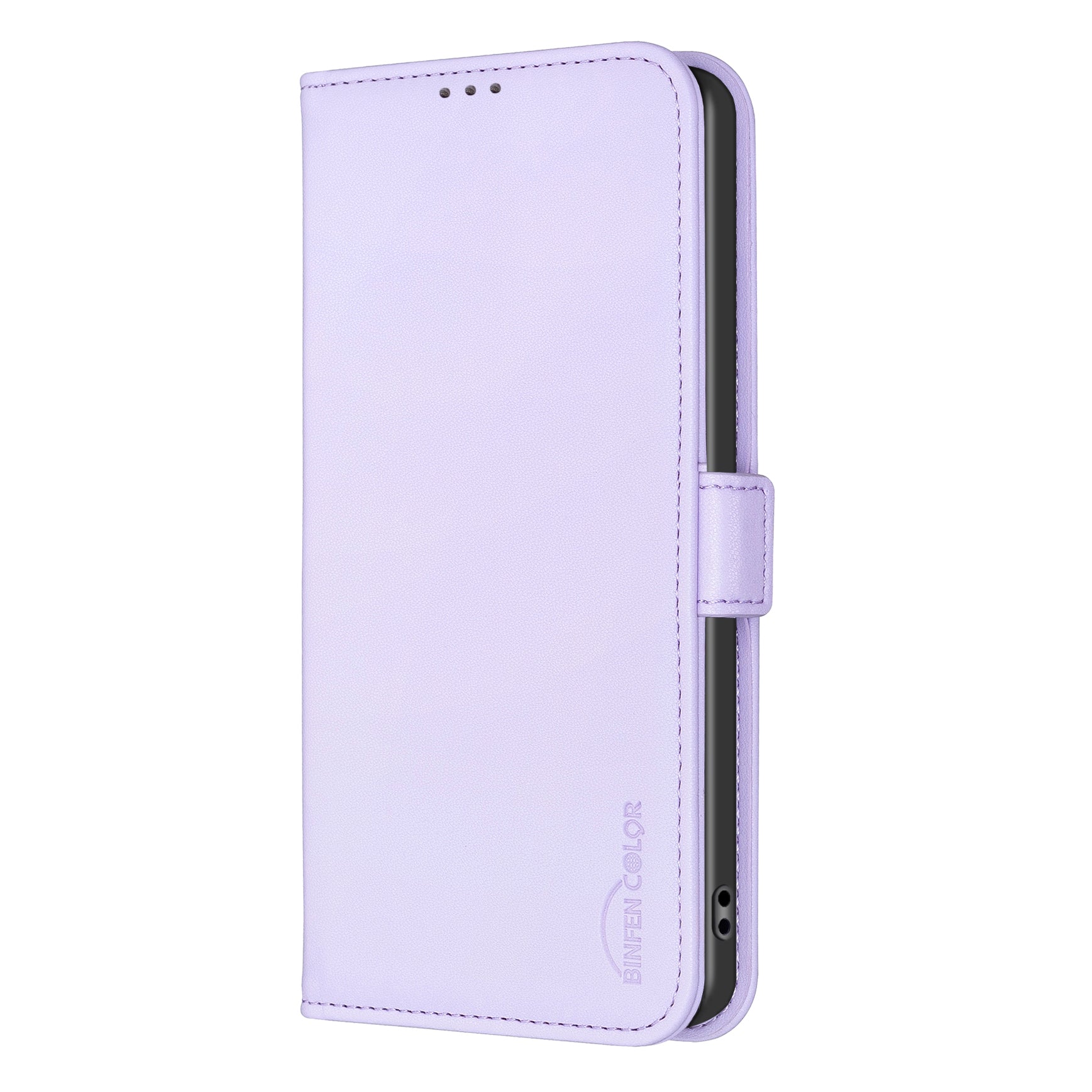 For Xiaomi Poco M8 Pro 5G / Redmi Note 15 Pro+ 5G (Global) Case BINFEN COLOR BF31  PU Leather Flip Folio Phone Wallet Cover - Purple