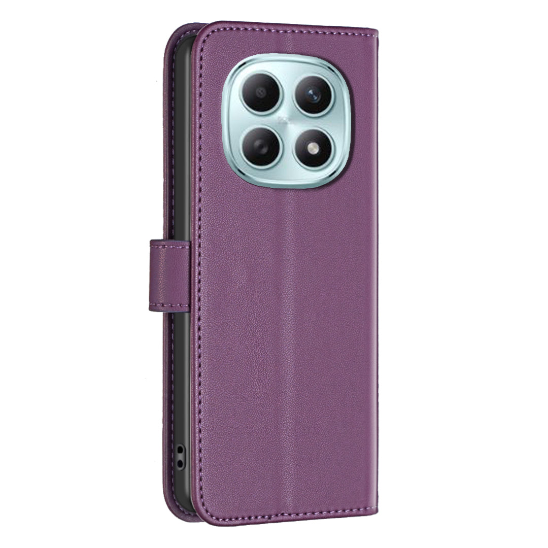 For Xiaomi Poco M8 Pro 5G / Redmi Note 15 Pro+ 5G (Global) Phone Case BINFEN COLOR BF17 Wallet Folio Flip Leather Cover - Dark Purple