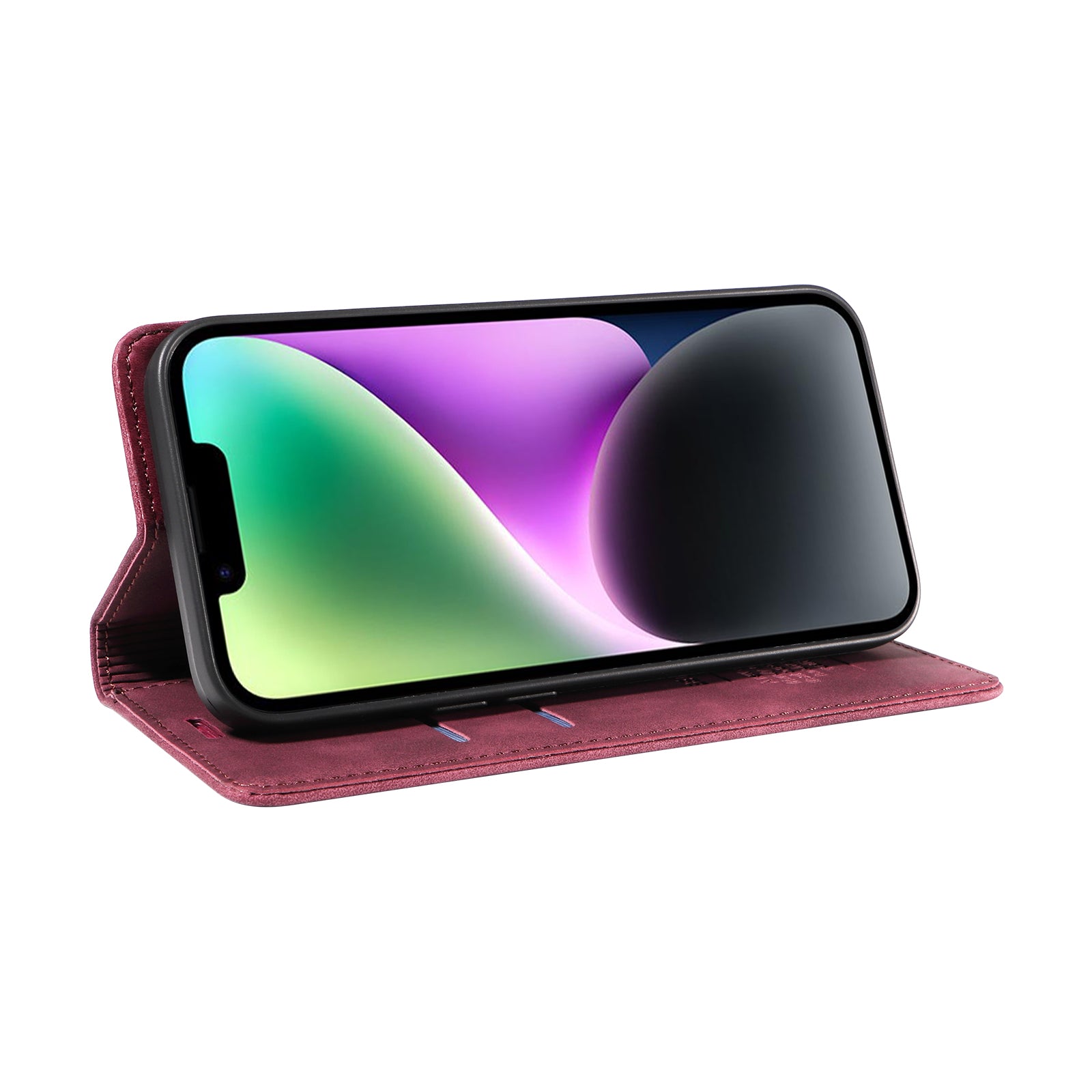 BETOPNICE For vivo X300 5G Case  Magnetic Closure RFID Blocking Wallet Stand Leather Phone Cover - Red