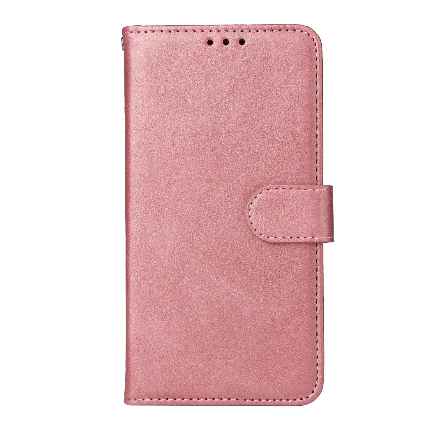For vivo X300 5G Case Wallet PU Leather Folio Flip Phone Cover - Pink