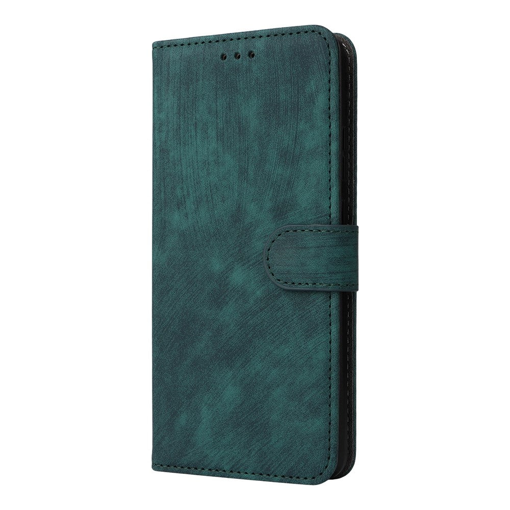 For Motorola Edge 70 5G Case Wallet RFID Blocking PU Leather Phone Cover Stand with Strap - Green