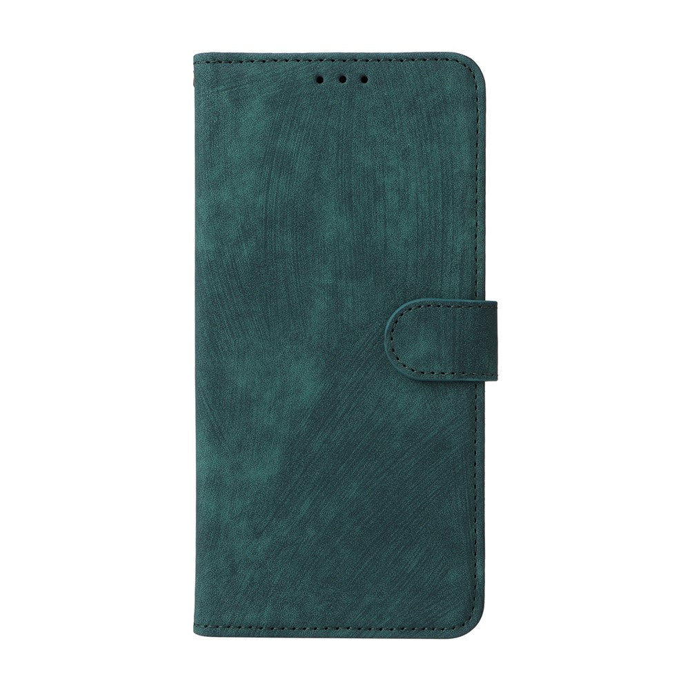 For vivo X300 5G Case Wallet RFID Blocking PU Leather Phone Cover Stand with Strap - Green