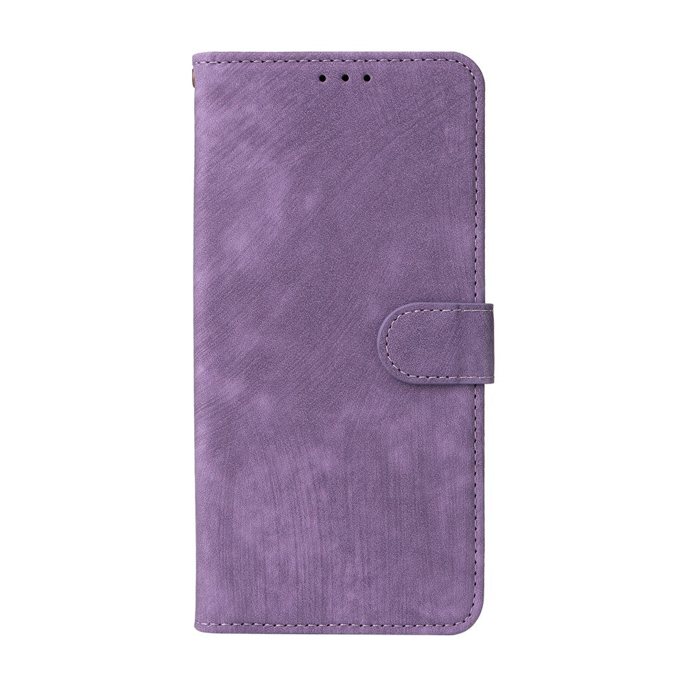 For vivo X300 5G Case Wallet RFID Blocking PU Leather Phone Cover Stand with Strap - Purple