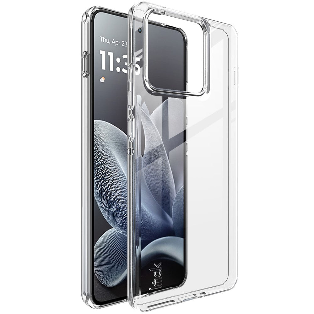 IMAK UX-10 Series For Motorola Edge 70 5G Clear Phone Case Soft TPU Mobile Back Cover