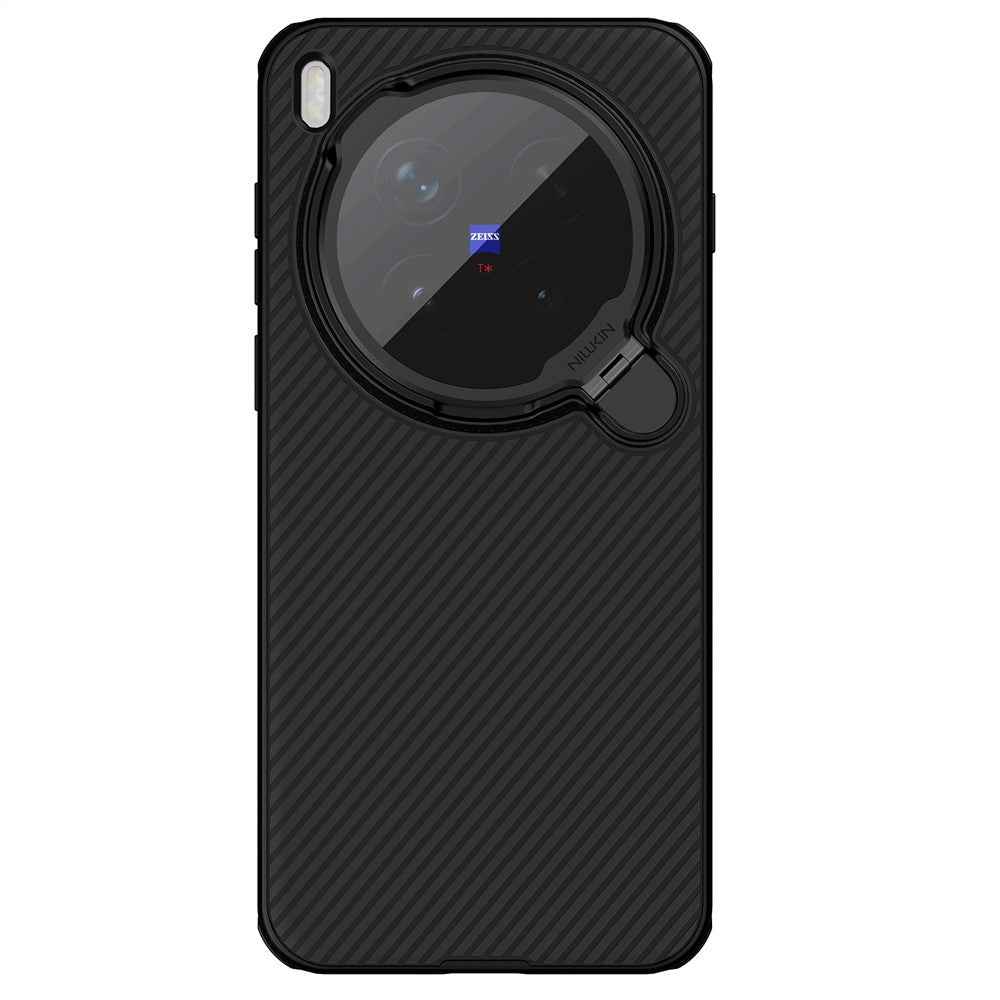 NILLKIN Camshield Prop Magnetic Series for vivo X300 Pro 5G Magnetic Case Clear Lens Lid PC TPU Phone Back Cover - Black