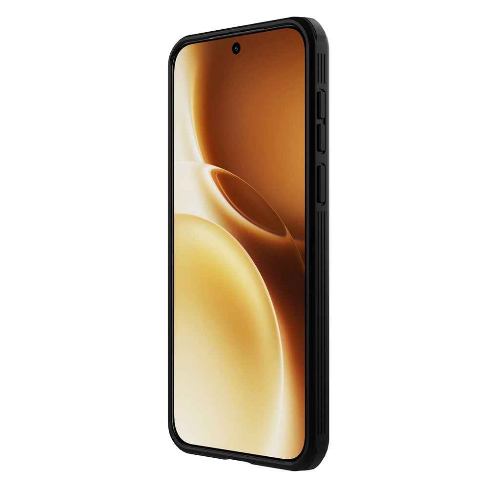 NILLKIN Camshield Prop Magnetic Series for vivo X300 Pro 5G Magnetic Case Clear Lens Lid PC TPU Phone Back Cover - Transparent Black