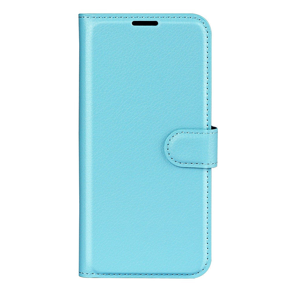 AMORUS For Xiaomi 17 Pro Max Wallet Case Litchi Texture Shockproof Leather Flip Stand Phone Cover - Blue
