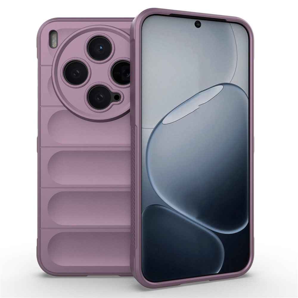 For vivo X300 5G Case Anti-Drop Soft TPU Rugged Phone Back Cover - Light Purple