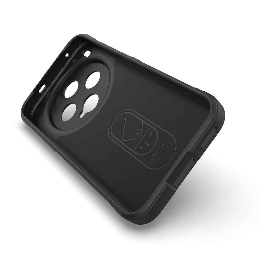For vivo X300 5G Case Anti-Drop Soft TPU Rugged Phone Back Cover - Light Grey