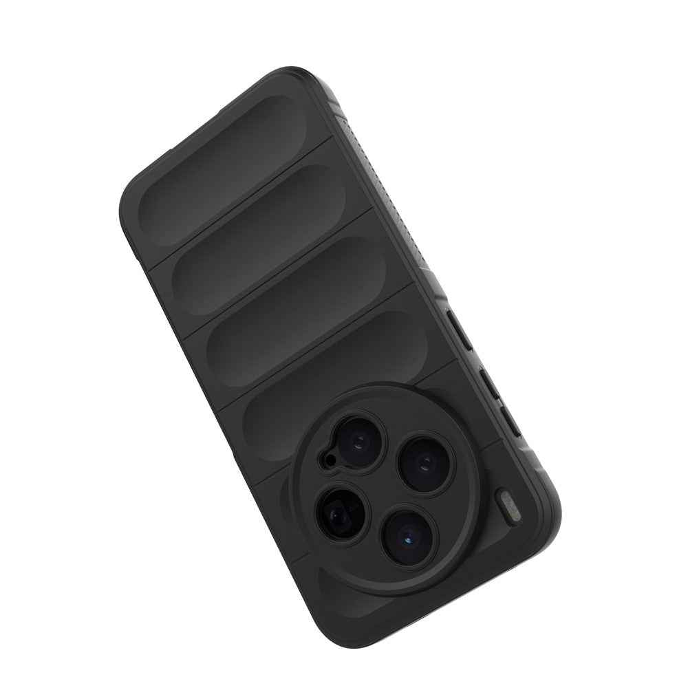 For vivo X300 5G Case Anti-Drop Soft TPU Rugged Phone Back Cover - White