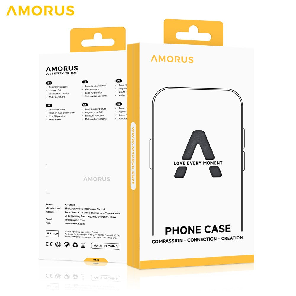 AMORUS For Xiaomi Redmi Note 15 Pro 5G (Global) Case Precise Cutouts TPU Fiber Lining Shockproof Phone Cover - Matcha Green