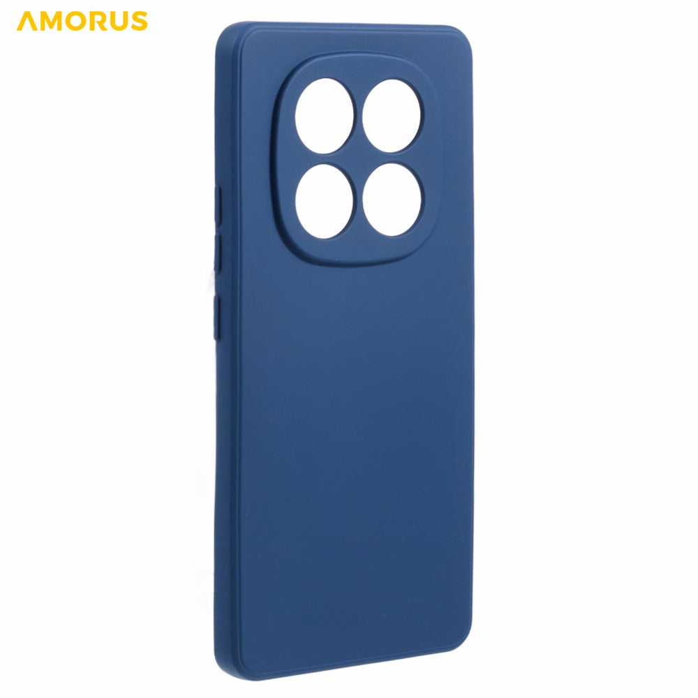 AMORUS For Xiaomi Poco M8 Pro 5G / Redmi Note 15 Pro+ 5G (Global) Case Precise Cutouts TPU Fiber Lining Shockproof Phone Cover - Sapphire