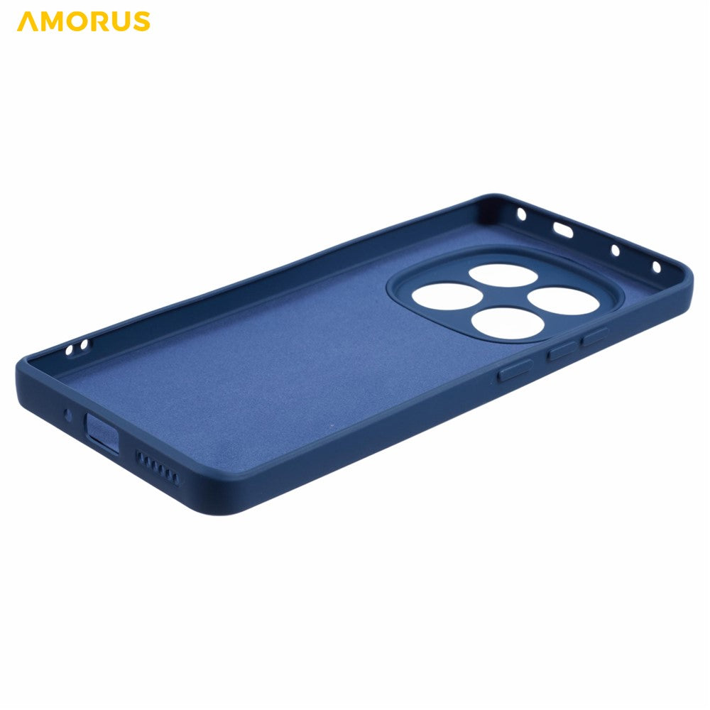 AMORUS For Xiaomi Poco M8 Pro 5G / Redmi Note 15 Pro+ 5G (Global) Case Precise Cutouts TPU Fiber Lining Shockproof Phone Cover - Sapphire