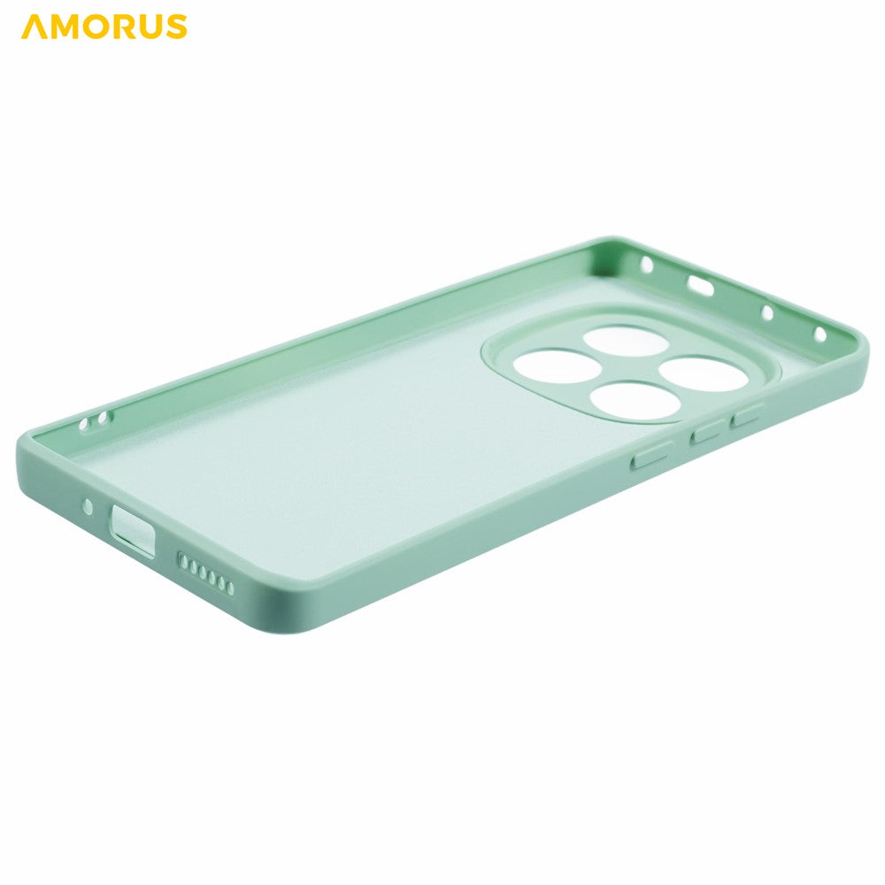 AMORUS For Xiaomi Poco M8 Pro 5G / Redmi Note 15 Pro+ 5G (Global) Case Precise Cutouts TPU Fiber Lining Shockproof Phone Cover - Baby Blue