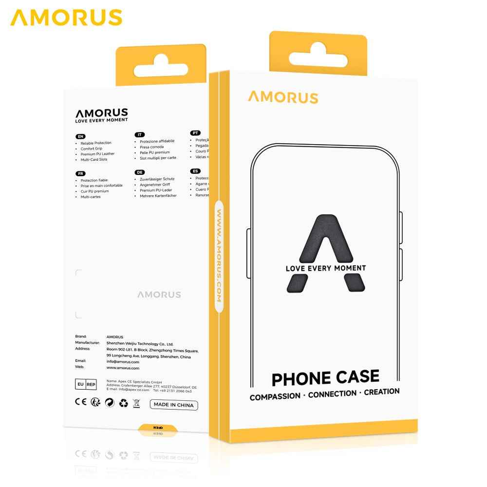 AMORUS For Xiaomi 17 Pro Case Precise Cutouts TPU Fiber Lining Shockproof Phone Cover - Baby Blue