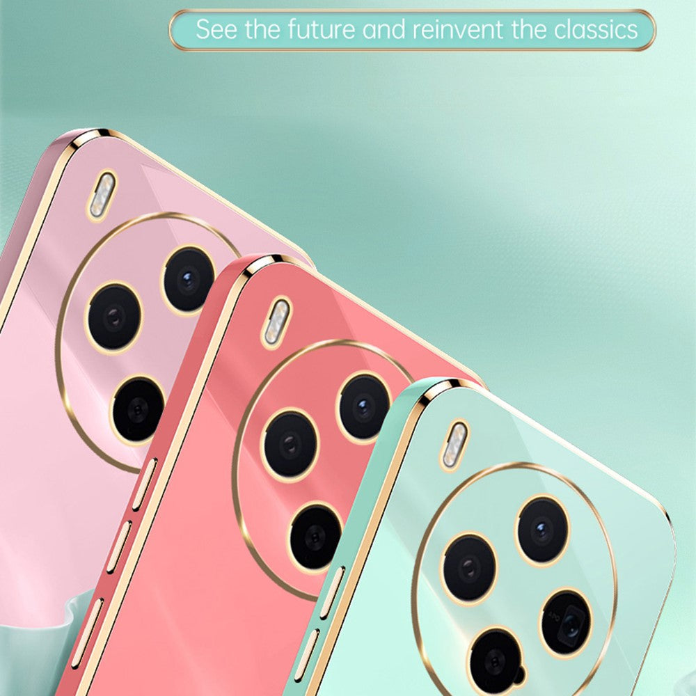Bulk Purchasing XINLI For vivo X300 5G Case TPU Phone Cover with Electroplating Frame - Cyan
