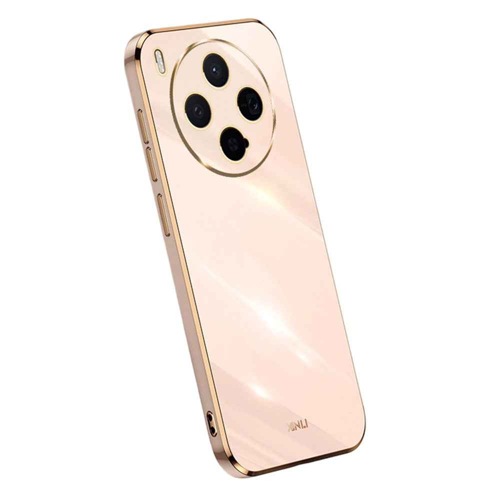 Bulk Purchasing XINLI For vivo X300 5G Case TPU Phone Cover with Electroplating Frame - Pink