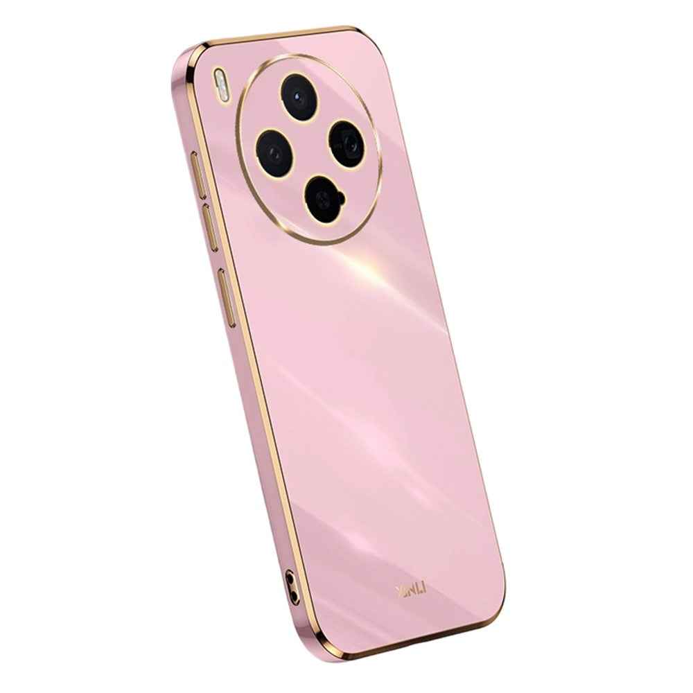 Bulk Purchasing XINLI For vivo X300 5G Case TPU Phone Cover with Electroplating Frame - Purple