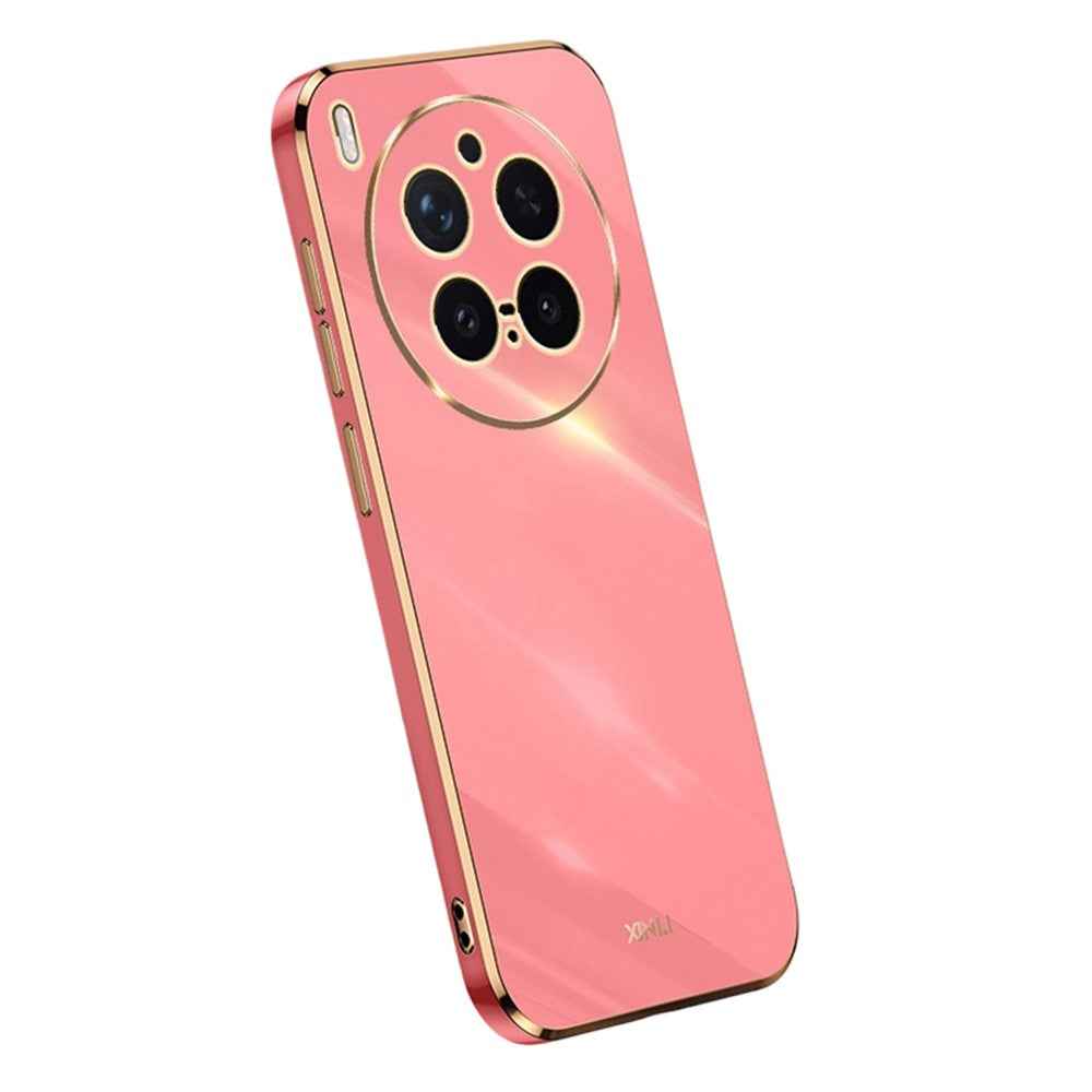Bulk Purchasing XINLI For vivo X300 Pro 5G Case TPU Phone Cover with Electroplating Frame - Red