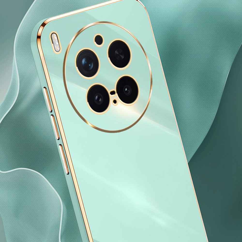 Bulk Purchasing XINLI For vivo X300 Pro 5G Case TPU Phone Cover with Electroplating Frame - Black