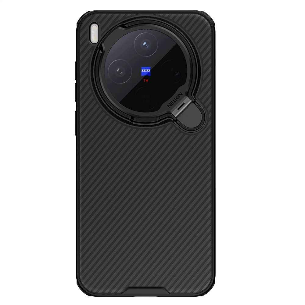 NILLKIN Camshield Prop Magnetic Series for vivo X300 5G Magnetic Case Clear Lens Lid PC TPU Phone Back Cover - Black