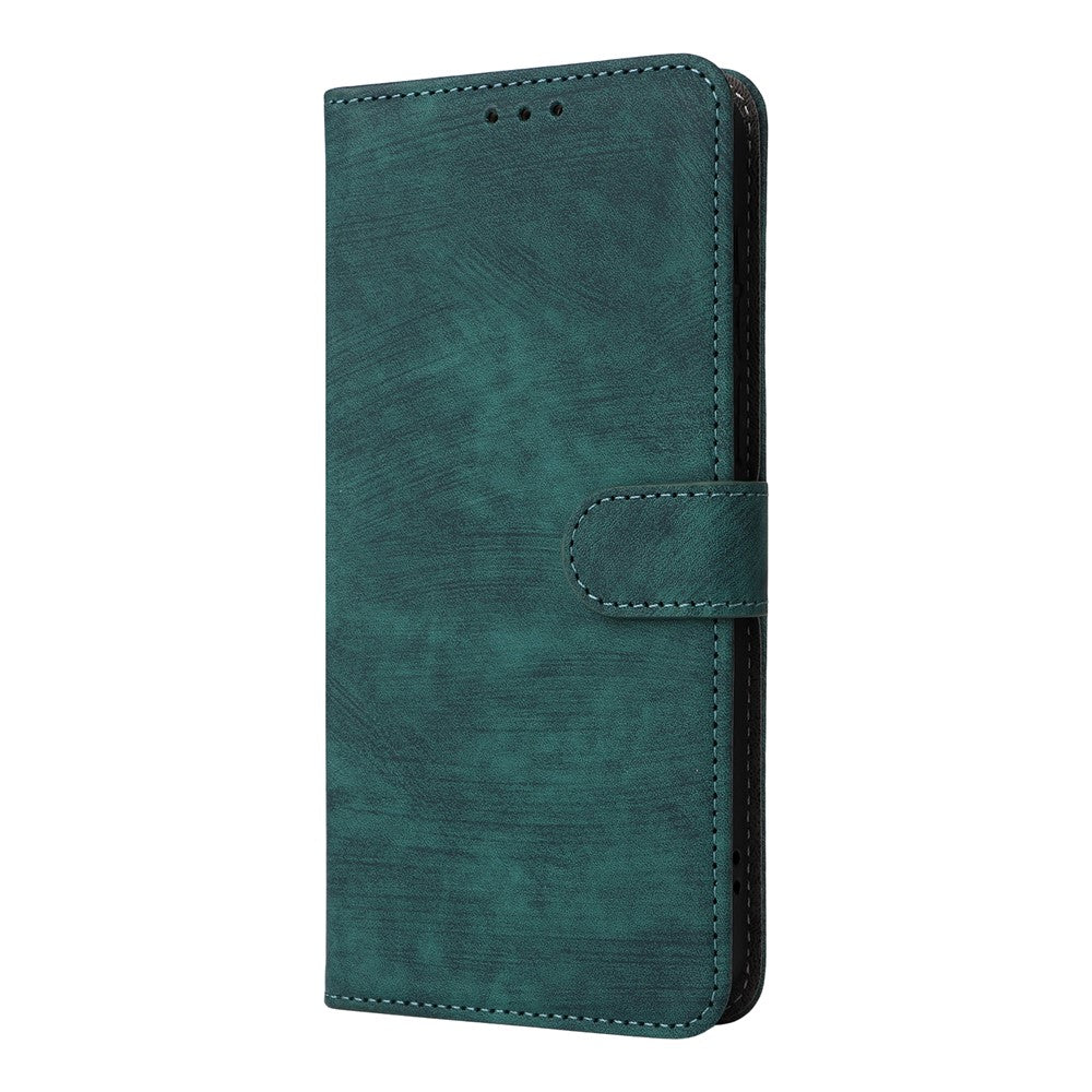 For vivo X300 Pro 5G Case Wallet RFID Blocking PU Leather Phone Cover Stand with Strap - Green