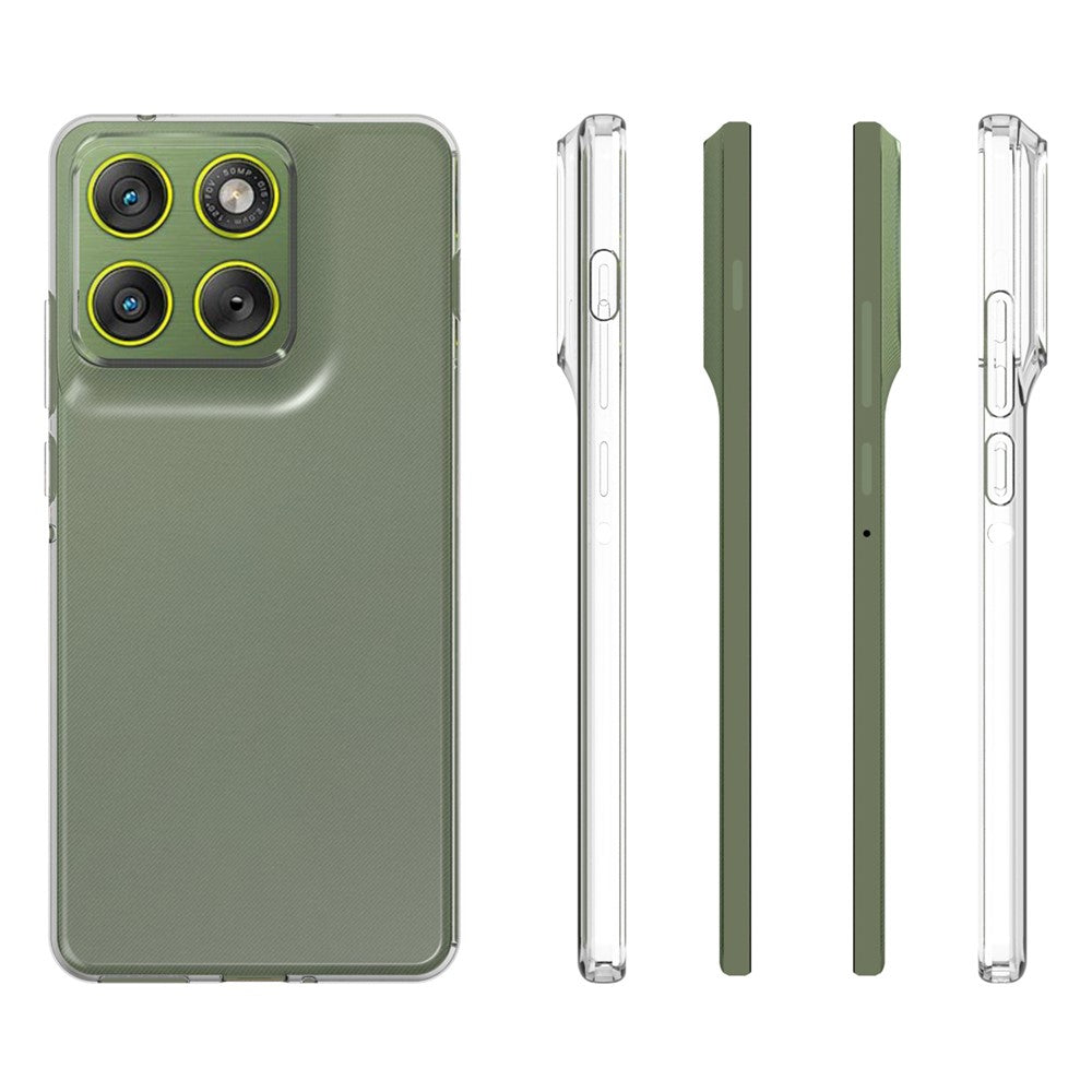 10Pcs   /   Pack For Motorola Edge 70 5G  /  Motorola X70 Air 5G Case Watermark Free TPU Protective Clear Phone Cover