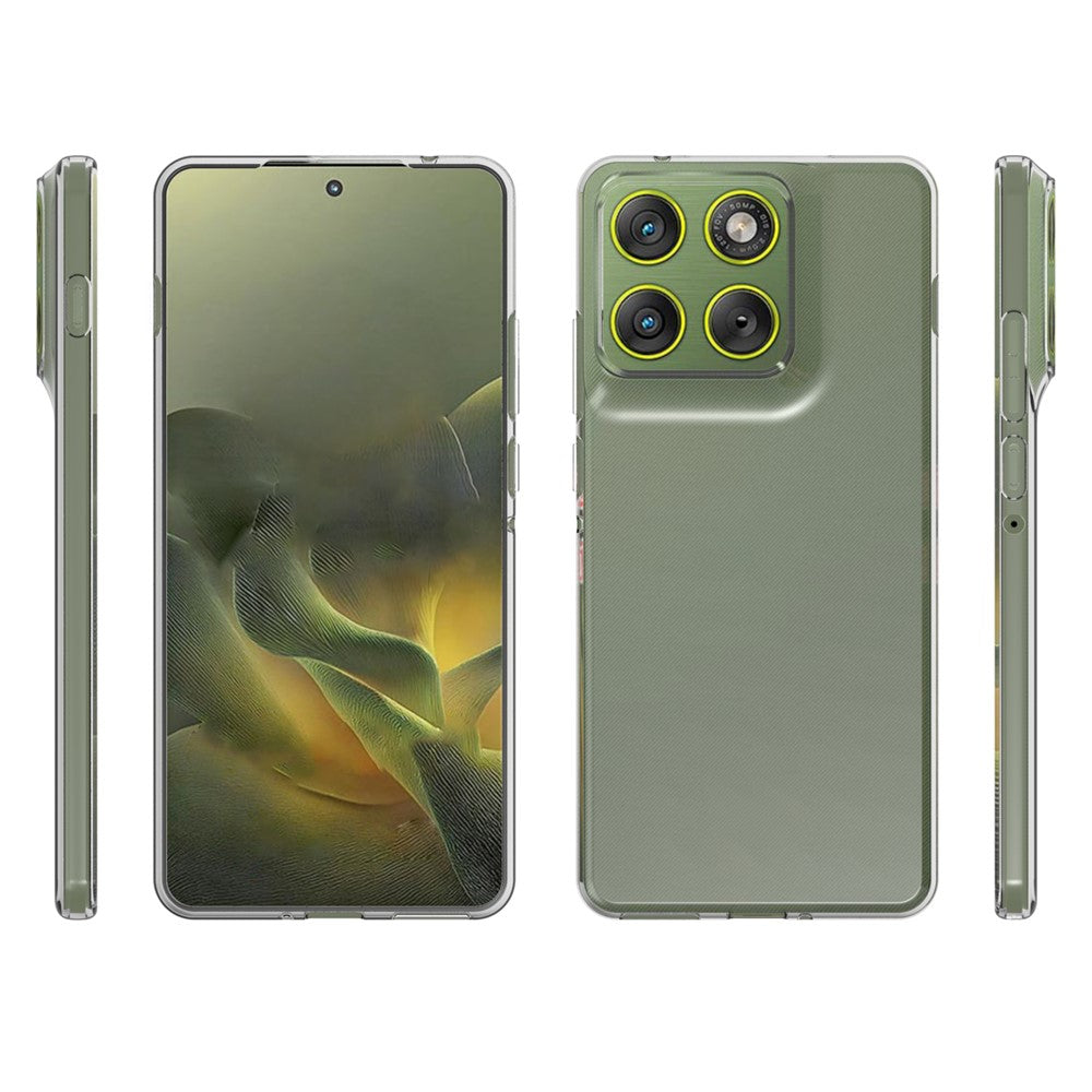 10Pcs   /   Pack For Motorola Edge 70 5G  /  Motorola X70 Air 5G Case Watermark Free TPU Protective Clear Phone Cover