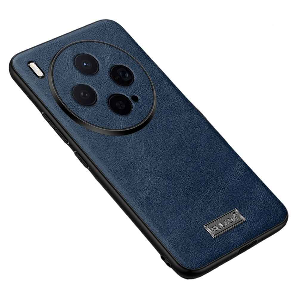 SULADA For vivo X300 5G Case PU Leather + TPU + PC Back Phone Cover - Blue