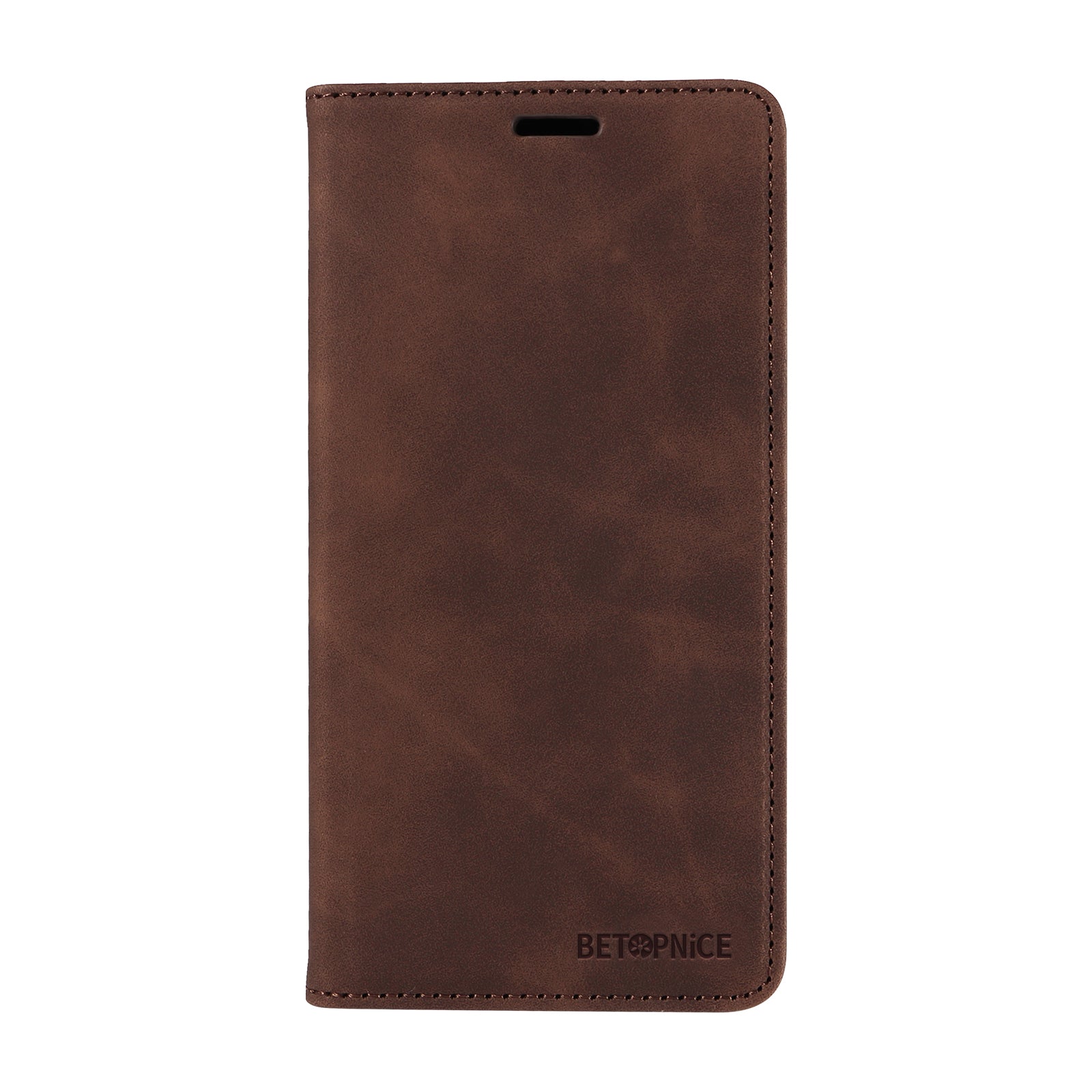 For Motorola Edge 70 5G Case BETOPNICE Magnetic Closure RFID Blocking Wallet Stand Leather Phone Cover - Brown