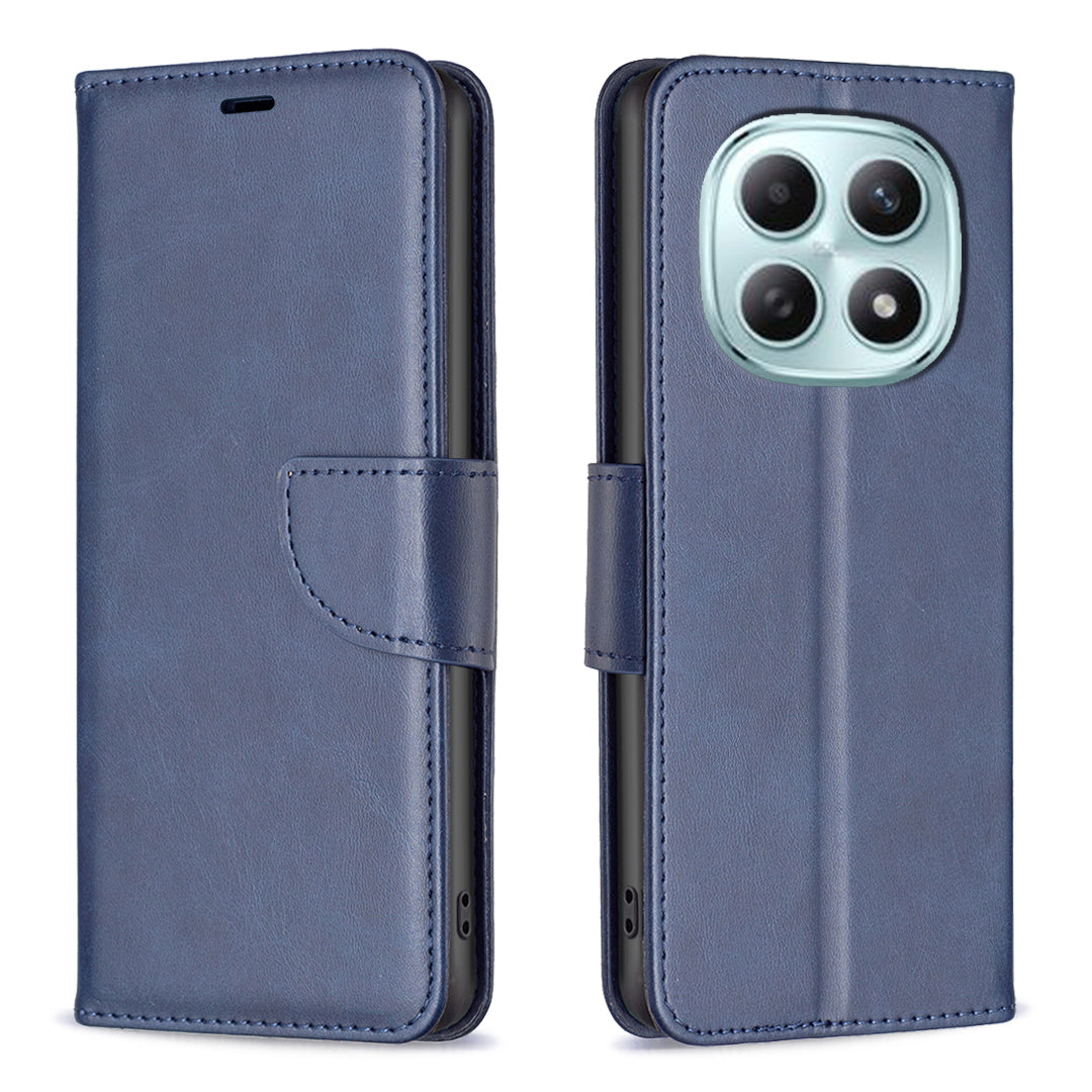 For Xiaomi Redmi Note 15 Pro 4G (Global) Case Shockproof PU Leather Cover with Wallet Card Slots - Blue