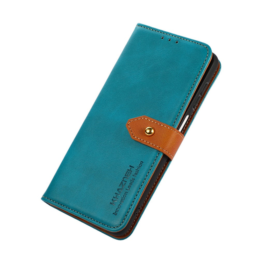 KHAZNEH For Motorola Edge 70 5G Wallet Phone Case Stand Leather Flip Cover - Blue