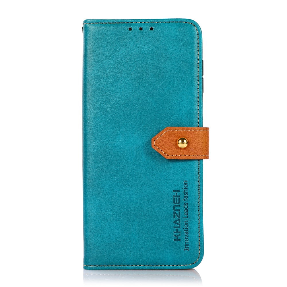 KHAZNEH For Motorola Edge 70 5G Wallet Phone Case Stand Leather Flip Cover - Blue