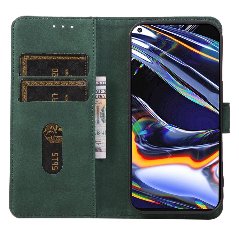 KHAZNEH For Motorola Edge 70 5G Case Anti Scratch PU Leather Wallet Stand Phone Cover - Green