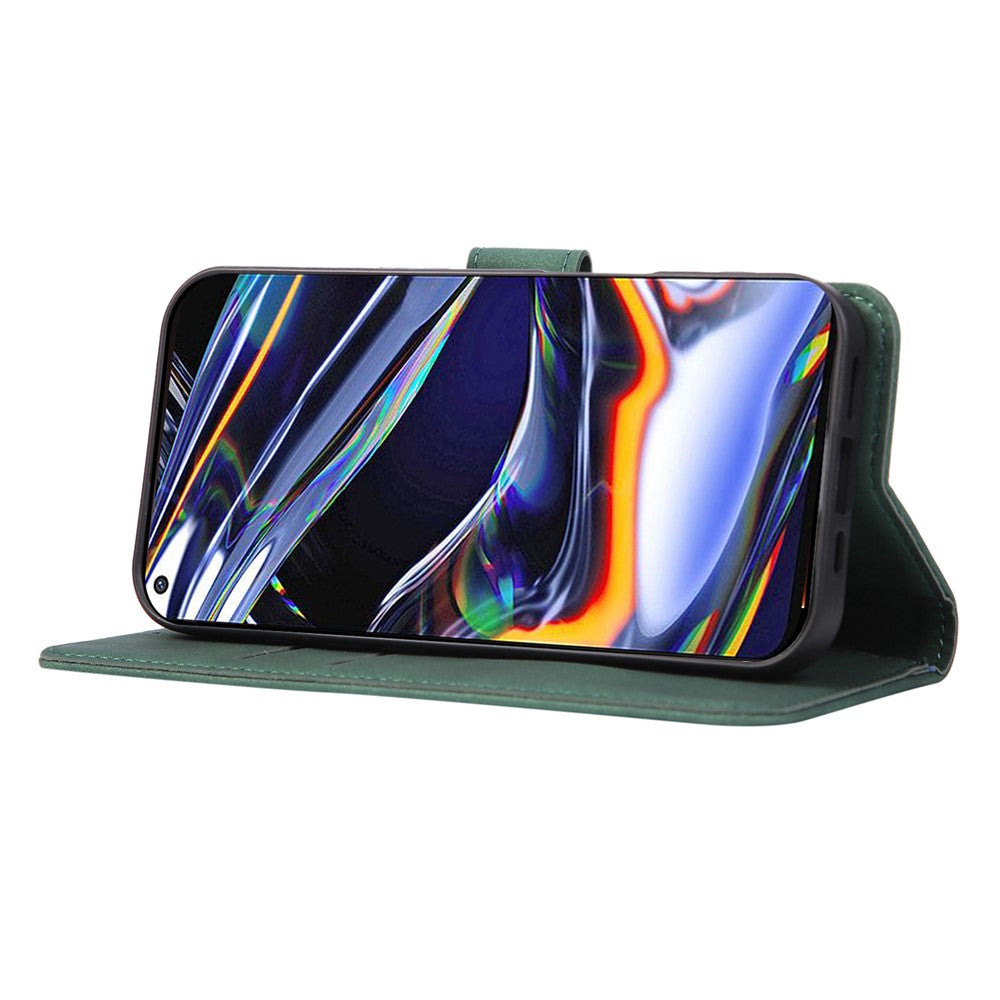 KHAZNEH For Motorola Edge 70 5G Case Anti Scratch PU Leather Wallet Stand Phone Cover - Green